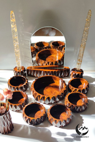 هفت سین طرح چوب