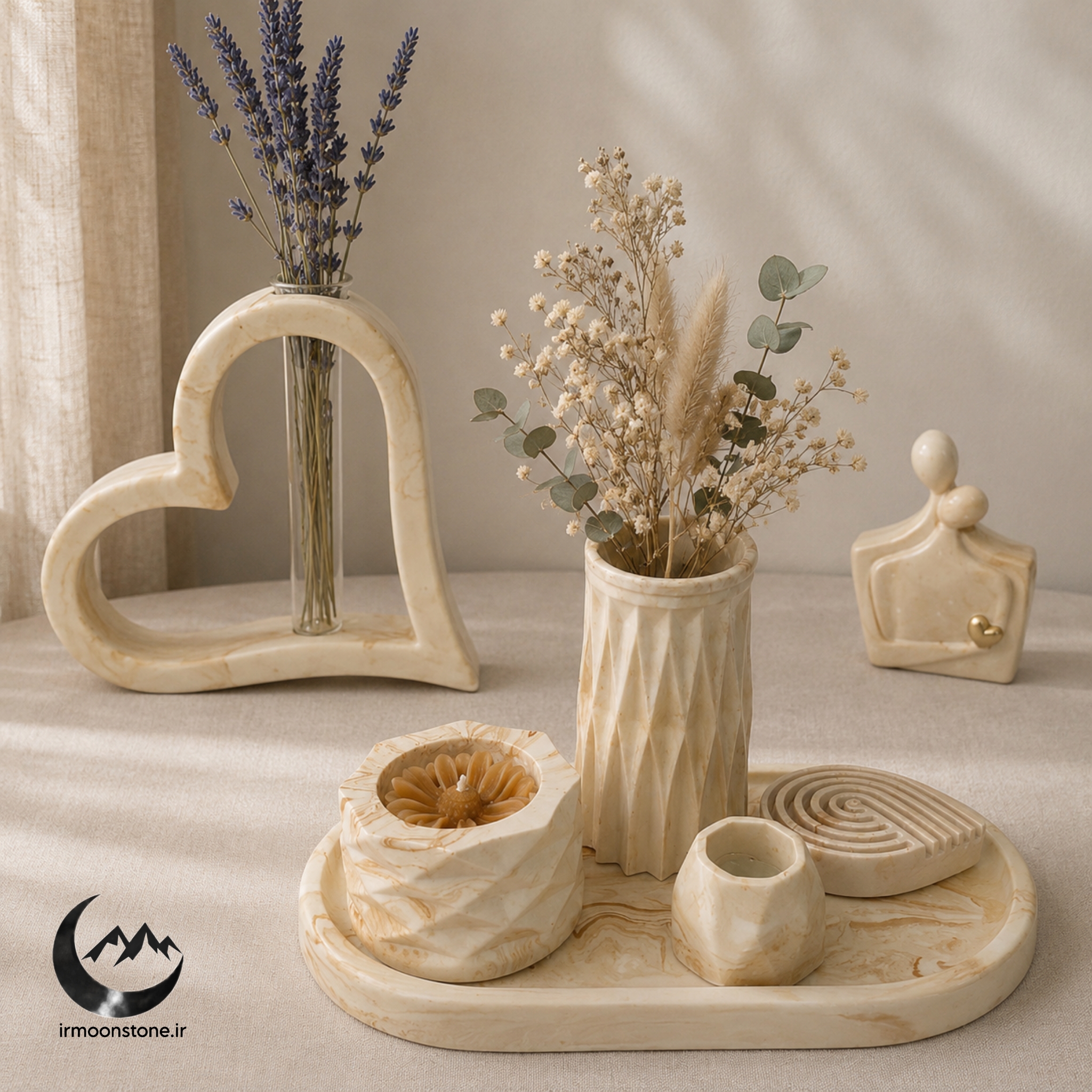 ست شمع دکوری flourish
